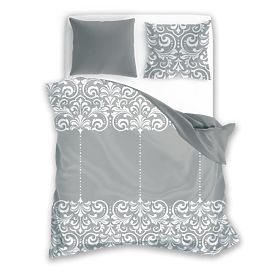Biancheria da letto in cotone Ornamenti glamour 140x200 cm + 70x90 cm, Faro