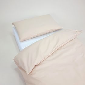 Biancheria da letto per bambini in cotone 100x135 cm - beige