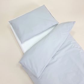 Biancheria da letto per bambini in cotone 100x135 cm - grigio