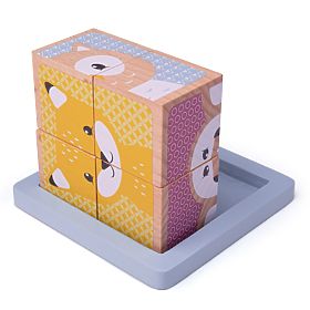 Bigjigs Baby Blocchi di Legno Woodland