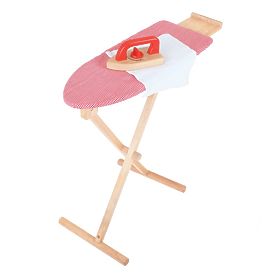 Bigjigs Toys Asse da Stiro in Legno con Ferro da Stiro