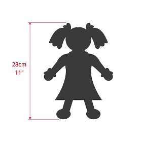 Bigjigs Toys Bambola di Stoffa Jessika 28 cm