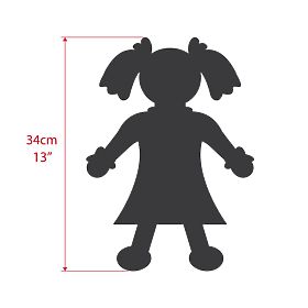 Bigjigs Toys Bambola di Stoffa Katie 34 cm