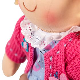 Bigjigs Toys Bambola di Stoffa Maggie 34cm