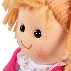 Bigjigs Toys Bambola di Stoffa Maggie 34cm