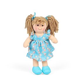 Bigjigs Toys Bambola di Stoffa Maisie - piccola 25 cm