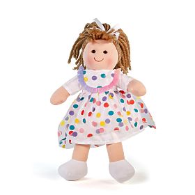 Bigjigs Toys Bambola di Stoffa Phoebe 25 cm