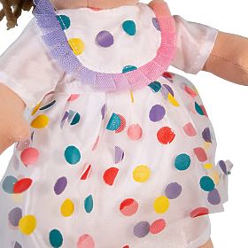 Bigjigs Toys Bambola di Stoffa Phoebe 25 cm