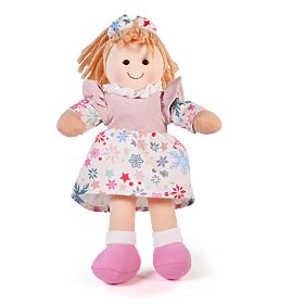 Bigjigs Toys Bambola di Stoffa Shannon 25 cm