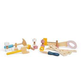 Bigjigs Toys Banco da lavoro per bambini con attrezzi, Bigjigs Toys