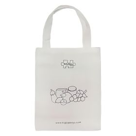 Bigjigs Toys Borsetta di tela per alimenti