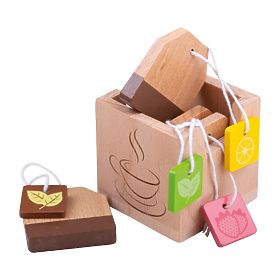 Bigjigs Toys Bustine da tè