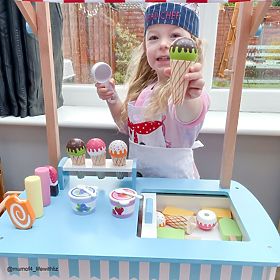 Bigjigs Toys Carretto dei gelati