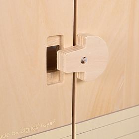 Bigjigs Toys Casa delle bambole pieghevole con accessori, Bigjigs Toys