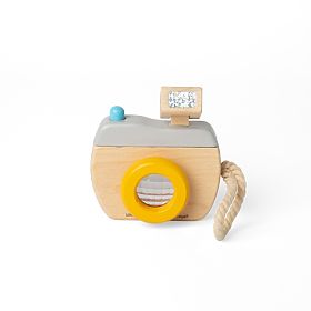 Bigjigs Toys Fotocamera in legno con flash