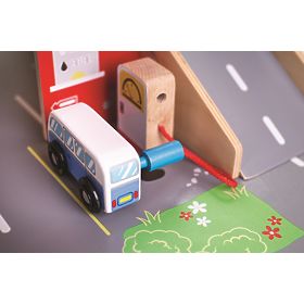 Bigjigs Toys Garage con parcheggio
