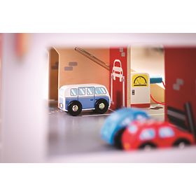 Bigjigs Toys Garage con parcheggio