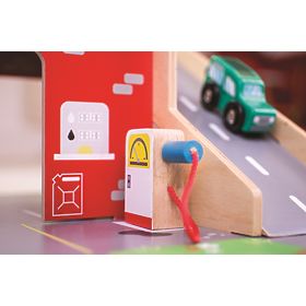 Bigjigs Toys Garage con parcheggio