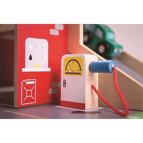 Bigjigs Toys Garage con parcheggio, Bigjigs Toys