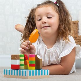 Bigjigs Toys Gelati di Legno
