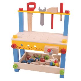 Bigjigs Toys Il mio primo banco da lavoro, Bigjigs Toys