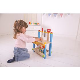 Bigjigs Toys Il mio primo banco da lavoro, Bigjigs Toys