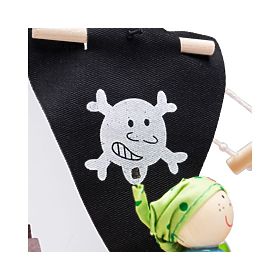 Bigjigs Toys Nave pirata con pirati