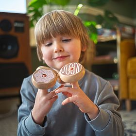 Bigjigs Toys Scatola con Ciambelle