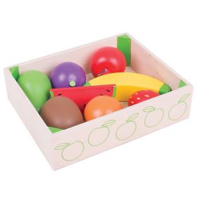 Bigjigs Toys Scatola di Frutta, Bigjigs Toys
