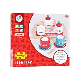 Bigjigs Toys Servizio da tè a pois