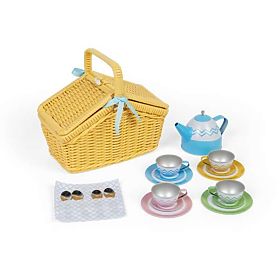 Bigjigs Toys Set da Picnic nel Cestino, Bigjigs Toys