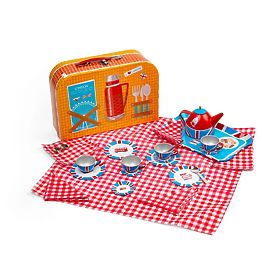 Bigjigs Toys Set da tè in valigetta Londra