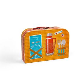 Bigjigs Toys Set da tè in valigetta Londra