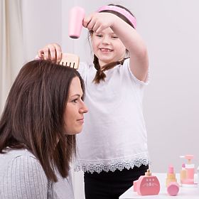 Bigjigs Toys Set di Cosmetici in Legno, Bigjigs Toys