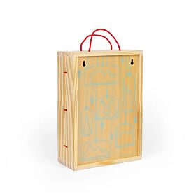 Bigjigs Toys Set di Gioco da Viaggio in Legno