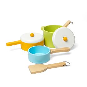 Bigjigs Toys Set di stoviglie 7 pezzi