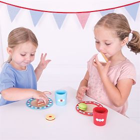 Bigjigs Toys Set merenda a pois