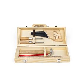 Bigjigs Toys Valigetta con attrezzi, Bigjigs Toys