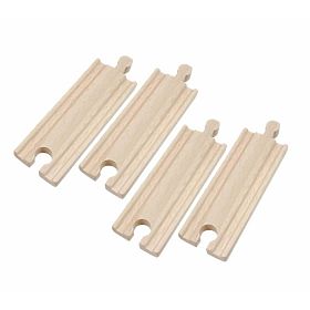 Binari ferroviari - set di 4 pezzi da 11 cm
