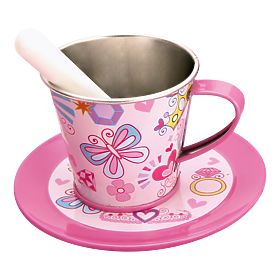 Bino Set da tè per bambini e supporto con dolci