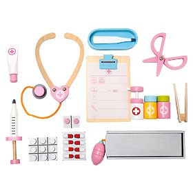 Bino Set Medico in Valigetta di Legno
