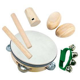 Bino Strumenti musicali mini orchestra 8 pezzi