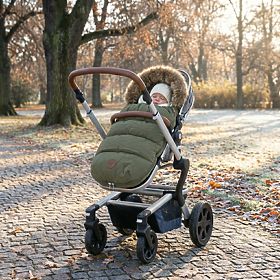 Borsa per passeggino invernale Mouse - kaki