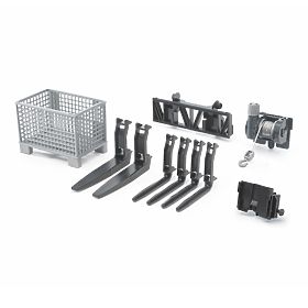 Bruder Accessori - forche, verricello e pallet