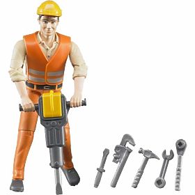 Bruder BWORLD Figura operaio edile