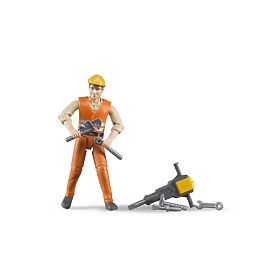 Bruder BWORLD Figura operaio edile