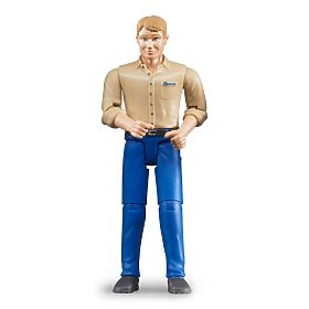 Bruder BWORLD Figura uomo pantaloni blu