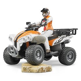 Bruder BWORLD Quad con conducente