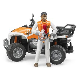 Bruder BWORLD Quad con conducente