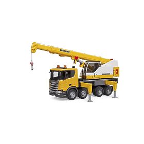 Bruder Camion Scania con gru Liebherr, Bruder